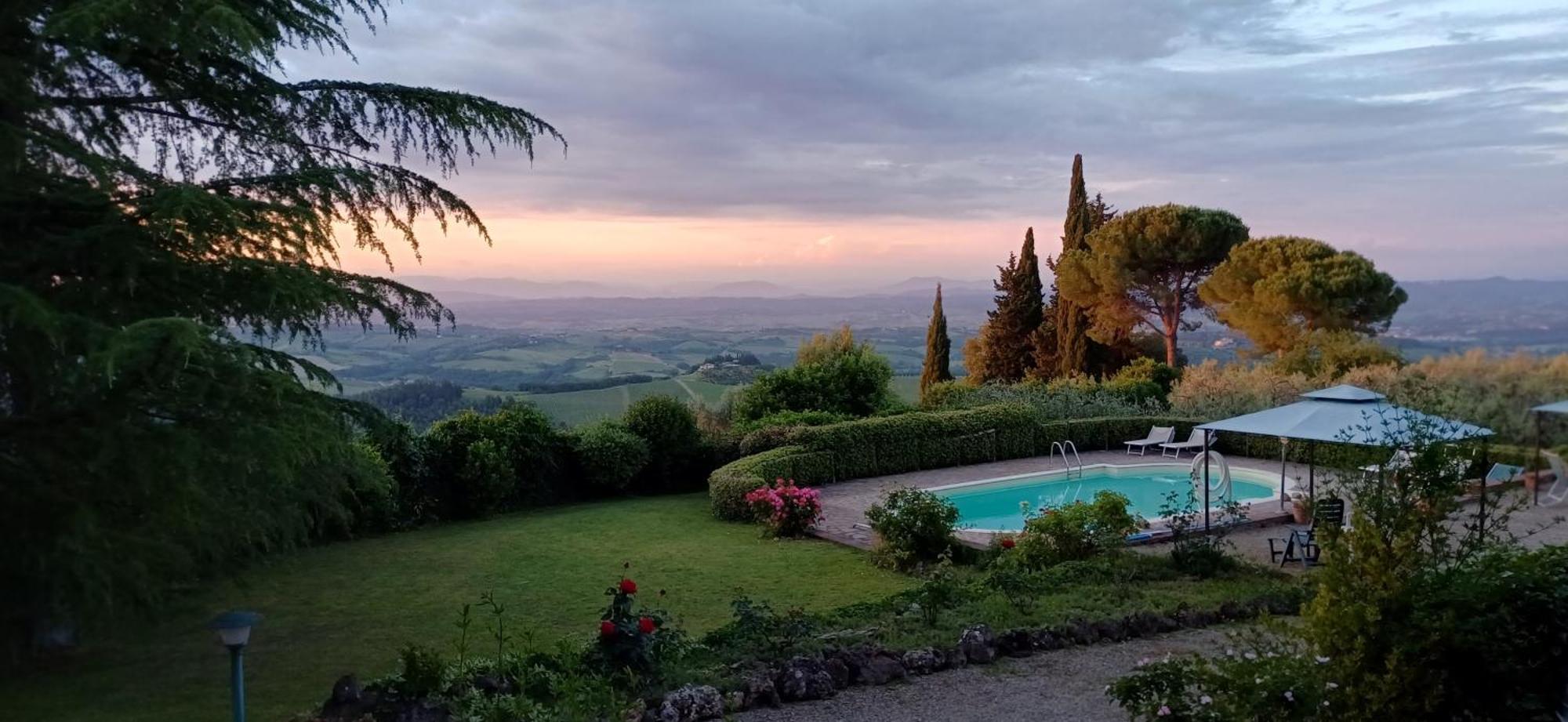 Podere Il Caggio Rooms San Gimignano Bagian luar foto