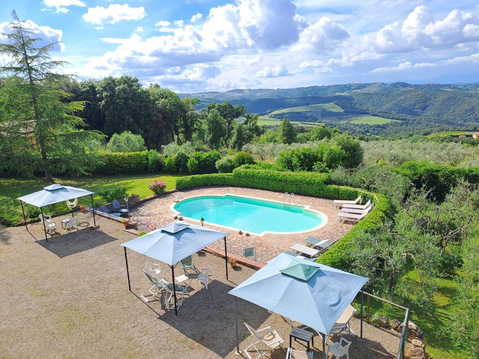 Podere Il Caggio Rooms San Gimignano Bagian luar foto