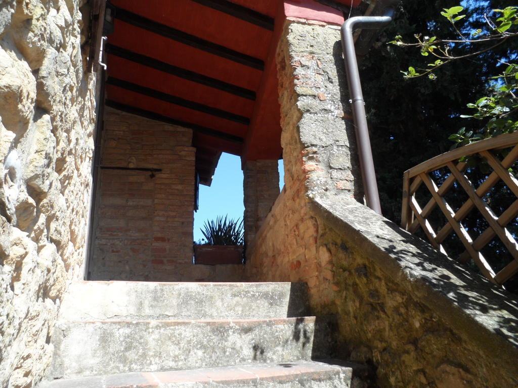 Podere Il Caggio Rooms San Gimignano Bagian luar foto